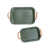 Cuir vert olive n'est pas disponible