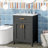 24"Bathroom Vanity Combo with Ceramic sink