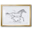 Smoke Stallion I, reproduction d'art encadrée-444510496-444510499