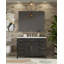 Ensemble de miroir de meuble-lavabo simple l 48 po x P 22 po Laurel-82319174-113385135