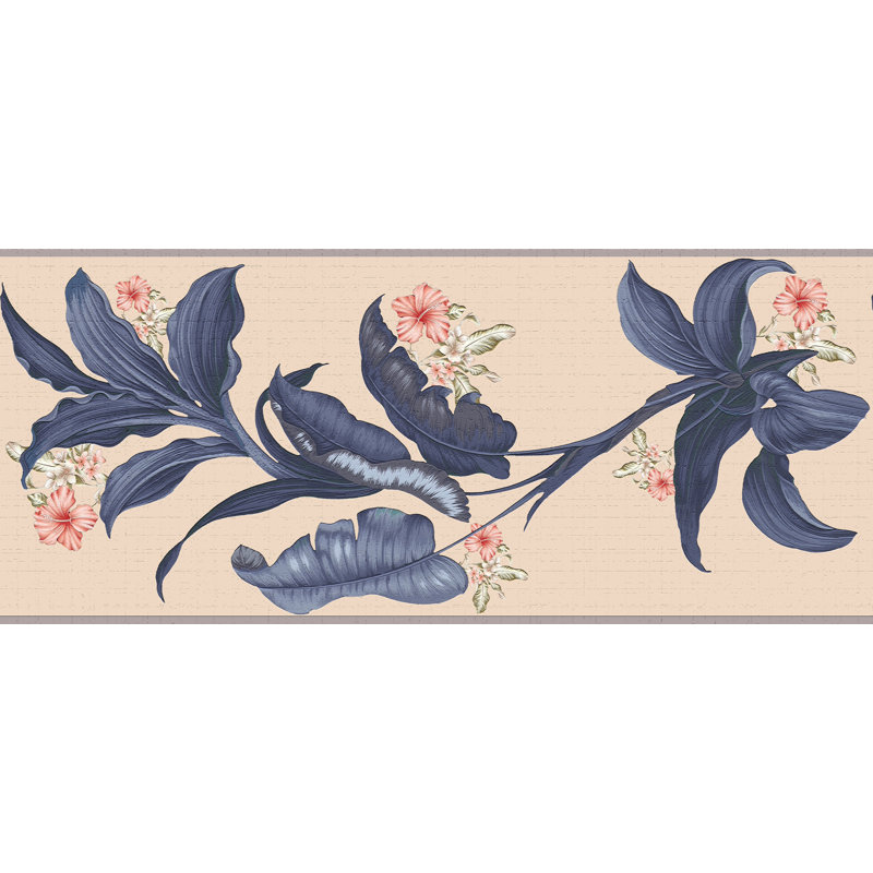 Peel & Stick Floral Border