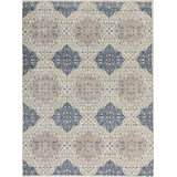 Wool Damask Area Rug