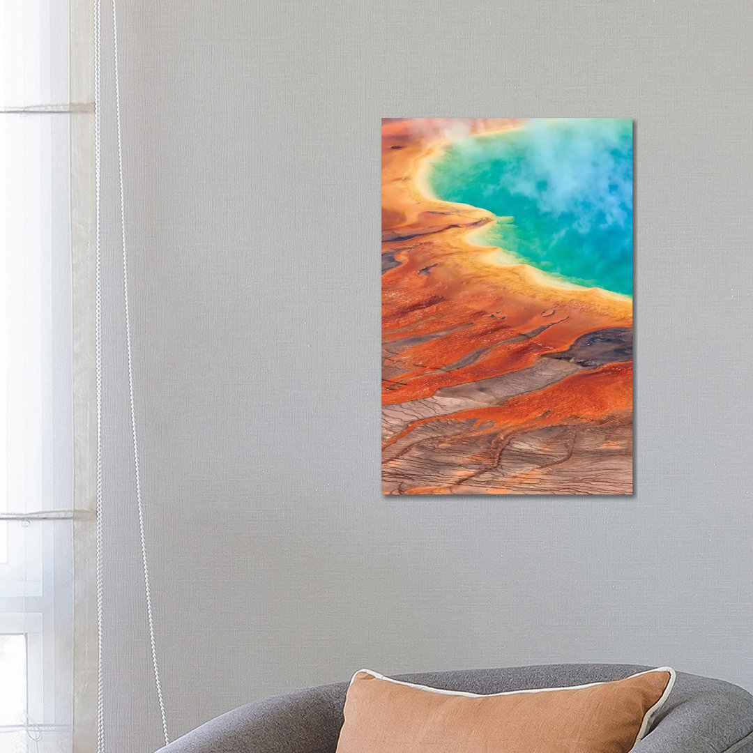Grand Prismatic Spring, Midway Geyser Basin, Yellowstone National Park, Wyoming I by - Print