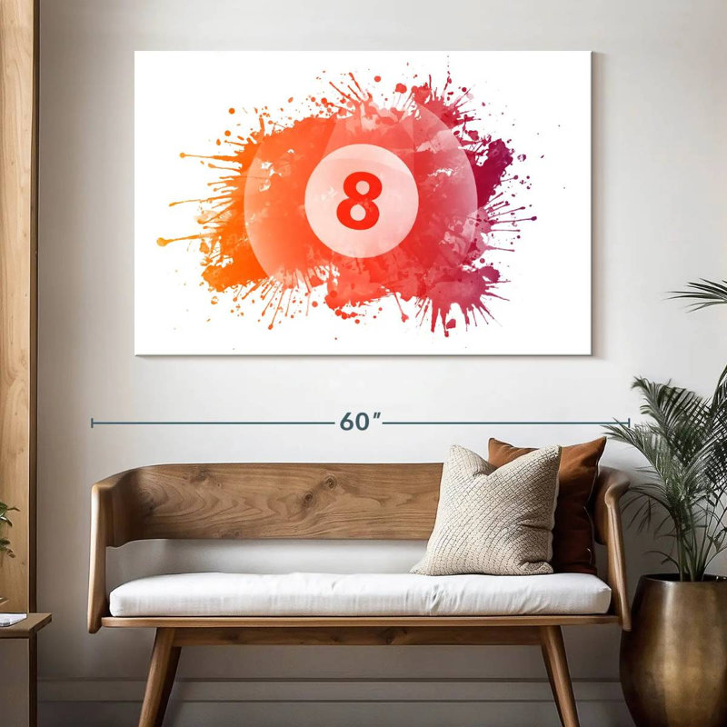 Senne à 8 boules Splash, H 34 po x l 51 po