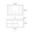 Meuble-lavabo simple de style chinois