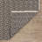 Bradshaw Zipper Black/Ivory Handwoven Cotton Rug-247557603