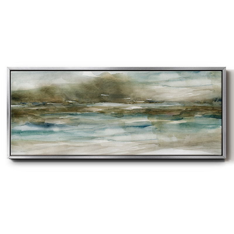 Riverbank- Framed Canvas