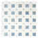Azula 11.75" x 12.2" Marble Mosaic Tile