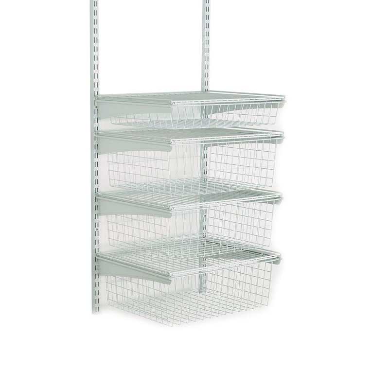 ShelfTrack Add on 4 Drawer Kit for ClosetMaid Wardrobe System