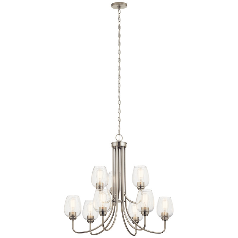 Lustre 9Lt, Nickel brossé