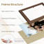 Brown Gallery Wall Picture Frame - Frames Included: 12