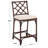Peoria Bhumi Barstool with Cushion-125847876