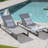 Venice Chaise Lounge Set Of 2, Perfect For Outdoor Relaxation, Fully - Adjustable And Weather - Resistant Pieces-1380228817-1380228822