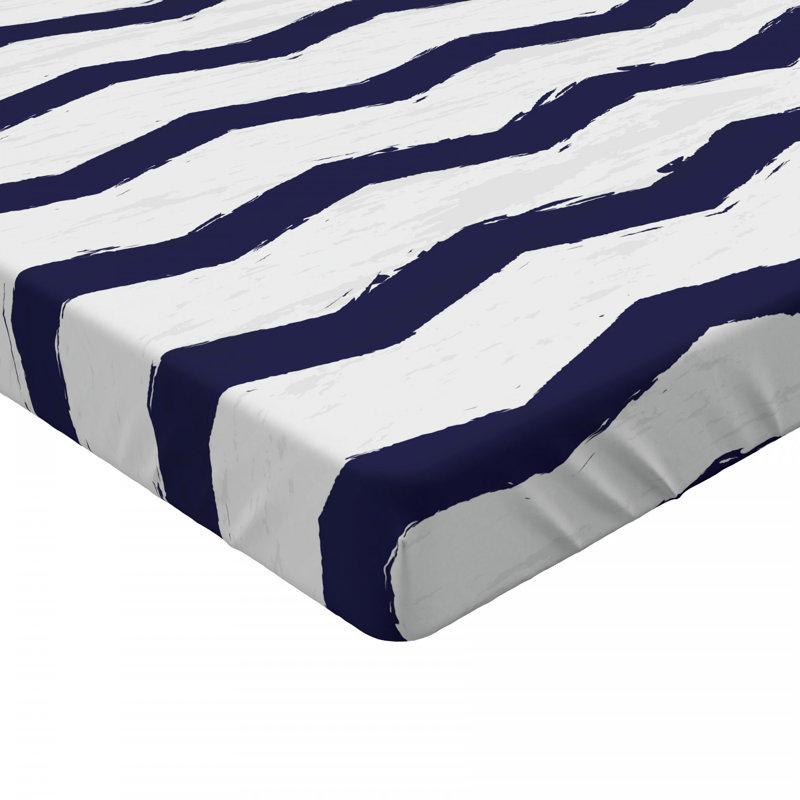 Microfiber Striped Fitted Sheet, Twin XL Fitted Sheet