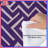 Purple Zigzag Pattern Comforter-128547995