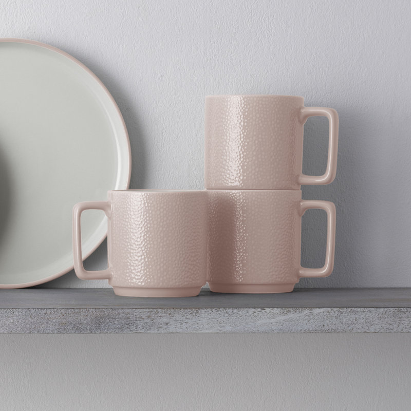 Verres à vin Noritake Colortex, 16 oz., Ensemble de 4, Rosé