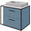 Linea 24 in. Handmade Single Vanity-25276672-25276675-25276676