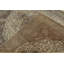 Tapis ivoire vieilli en laine vieilli 9 pi 11 po x 12 pi 9 po Tabriz