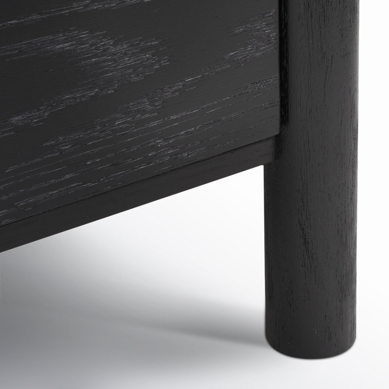 Table de chevet 29 po Kaplan, Noir