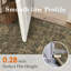 Tapis oriental lavable à la machine avec envers antidérapant Lough Vintage-1674060234
