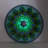 Sirko 17.8" Fusion Glass Birdbath with Solar-Powered Light
