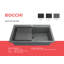 Baveno Lux 33'' L Double Basin Kitchen Sink-86519014