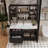 French minimalist retro bathroom cabinet