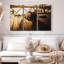 «Bass Fishing Set», 3 pièces sur toile-98563114