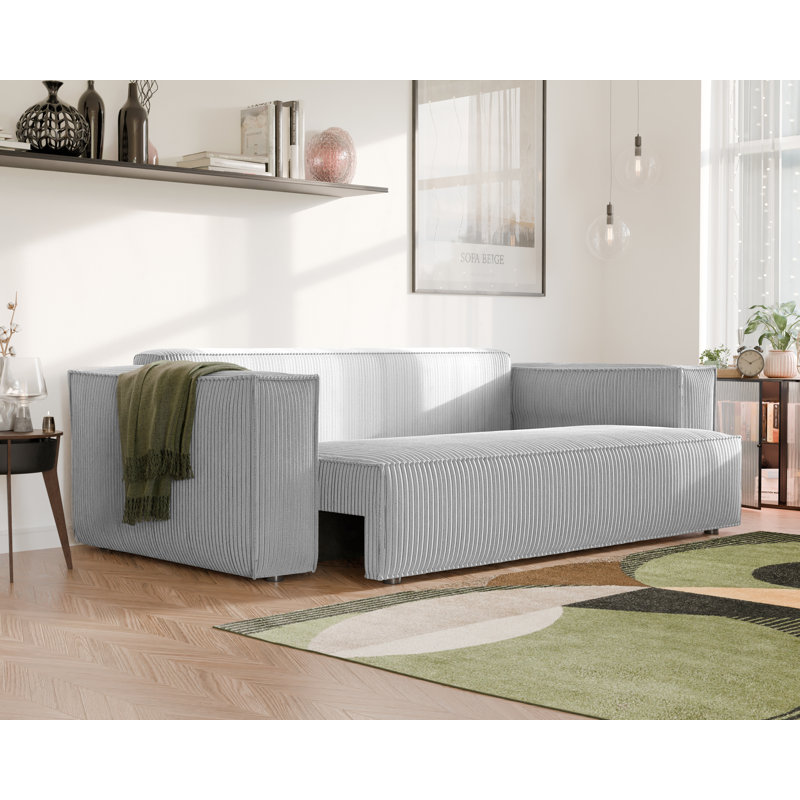 3 Seater Sofa, Light Grey