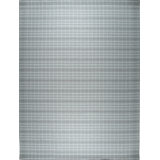 Gray Hand-Knotted Wool Subtle Gridwork Detail Geometric Modern Contemporary Carpet Rug
