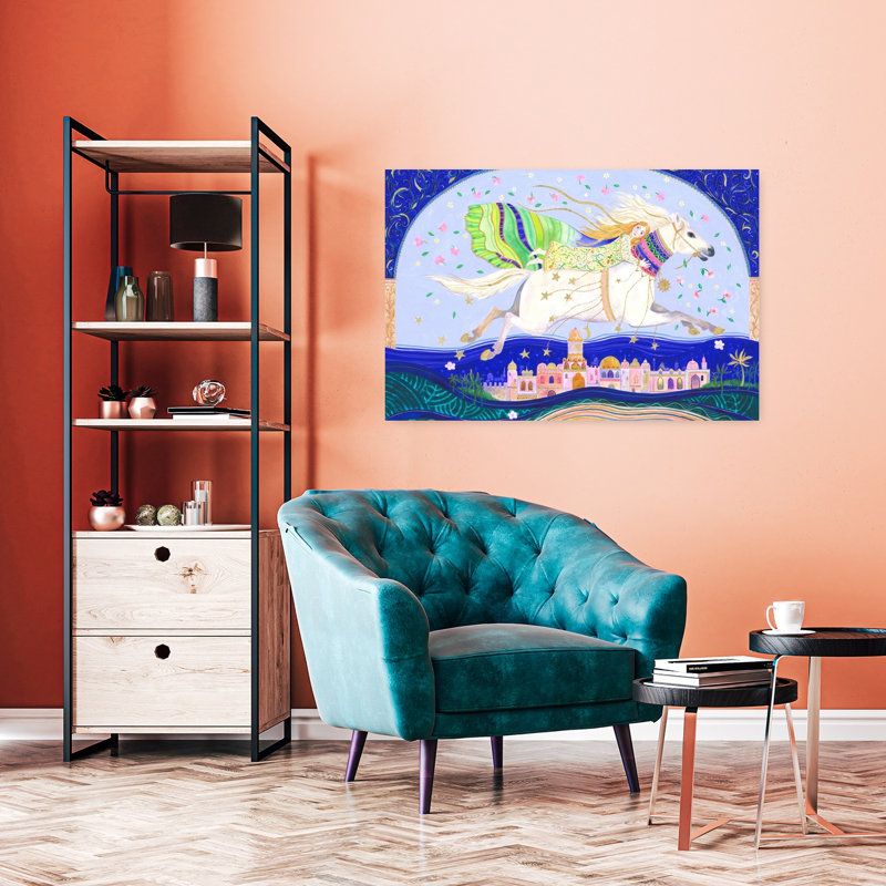 A Mille et une nuits à travers le temps, 24" H x 36" W