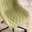 Armless Swivel Office Chair Faux Leather Upholstered Waterproof Desk Chair Ergonomic Adjustable Computer Chair-1106344807