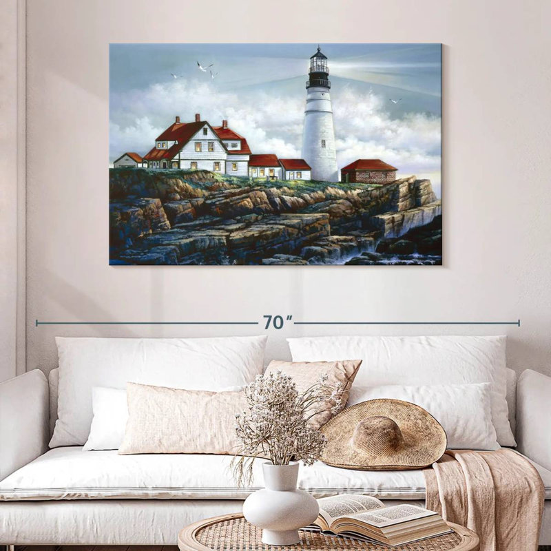 Phare de Portland Head, H 32 po x l 48 po