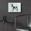  «Fox Terrier» par Harro Maass, art mural en verre acrylique, 16 po x 12 po