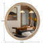 Miroir mural rond-313466860