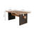 Simple Solid Wood Pine Rectangle Brown Desk-2144514829