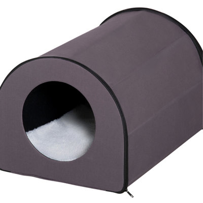 Cat House With Construction, Heated, Waterproof, Brown Waterproof , Heated & Comfortable, For ,