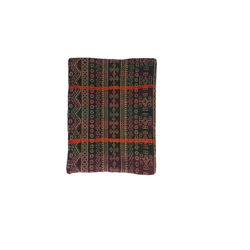 Geoffrey Kilim Handwoven Heavy Metal Cushion Cover