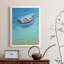 Toile encadrée de qualité supérieure Anchored Dingy II - prête à être accrochée-1136650436-1136650437