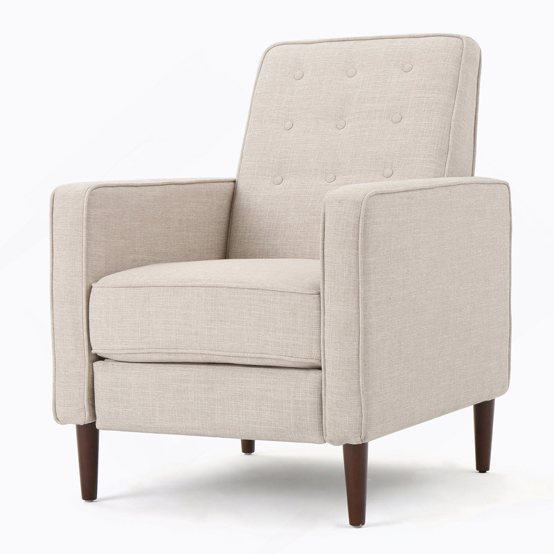 Fauteuil inclinable, Tissu - Beige
