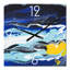 Horloge murale Abstract Composition-1247257036