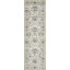 Tapis oriental en polypropylène tissé à la main en crème / gris-1141223336