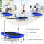 Trampoline de cour ovale 4,96 pi sans enceinte de sécurité Costway-61419062