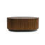 Ensemble de 2 tables basses gigognes rondes Handcraft