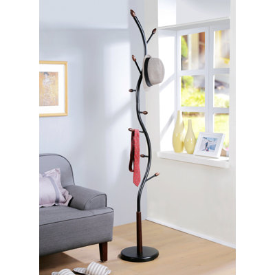 Sebuhi Hall Tree 11'' Wide,Standing Coat Rack