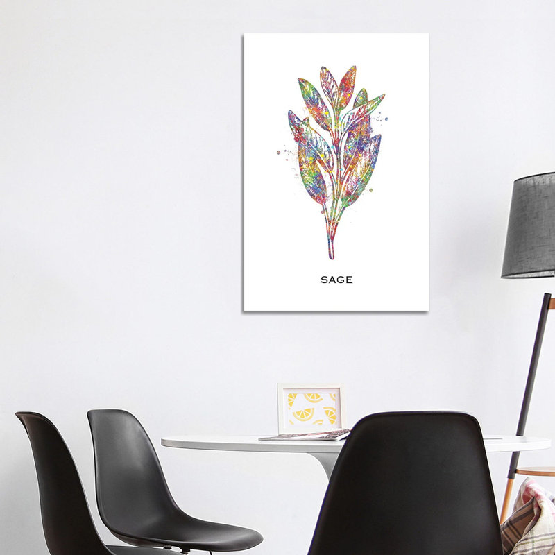 Sage 1 Piece Wrapped Canvas Wall Art, 101.6 cm H x 66.04 cm W x 3.175 cm D