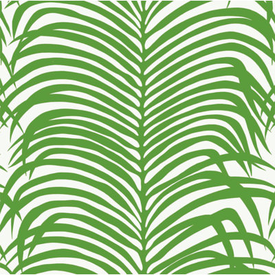 Papier peint Zebra Palm