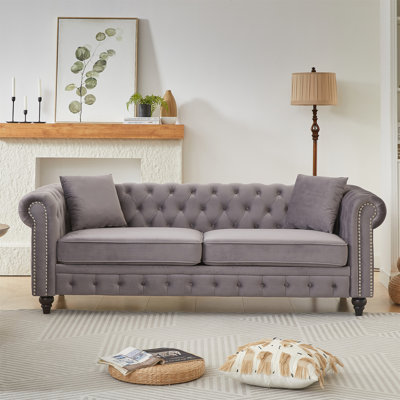 Canapé Chesterfield 85,5 po