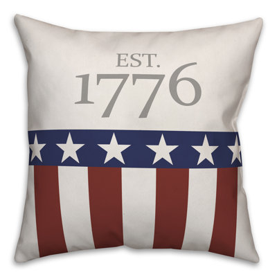 Coussin en polyester 18 x 18