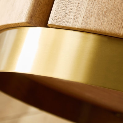 Table basse ronde 35,43 pouces